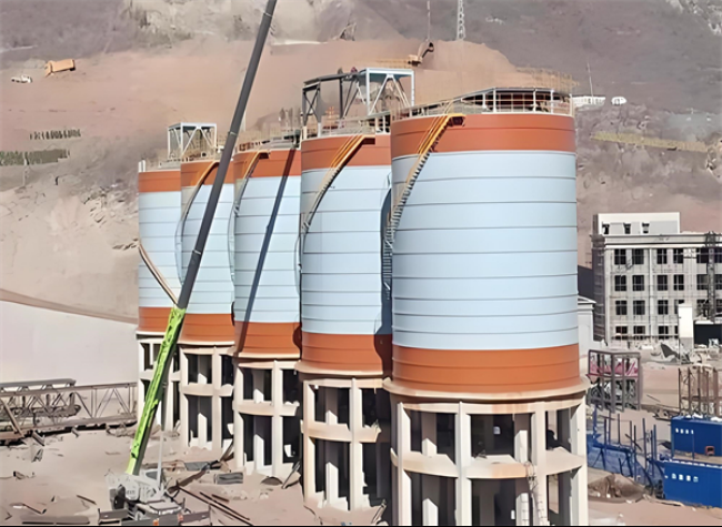 洪雅高架钢板仓